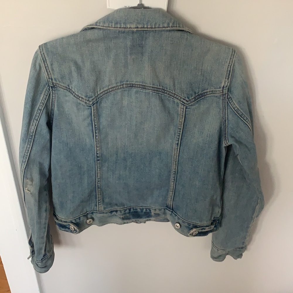 Gap Distressed denim jacket - Picture 4 of 4